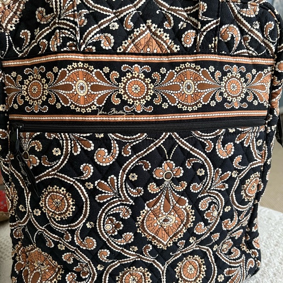 Vera Bradley Black, brown and tan bag - Picture 5 of 9